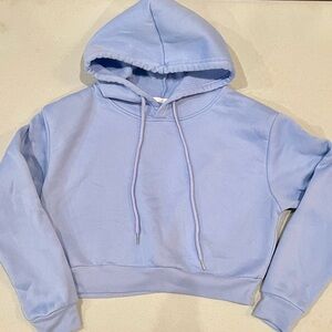 Ladies’ Cropped Hoodie Sweatshirt